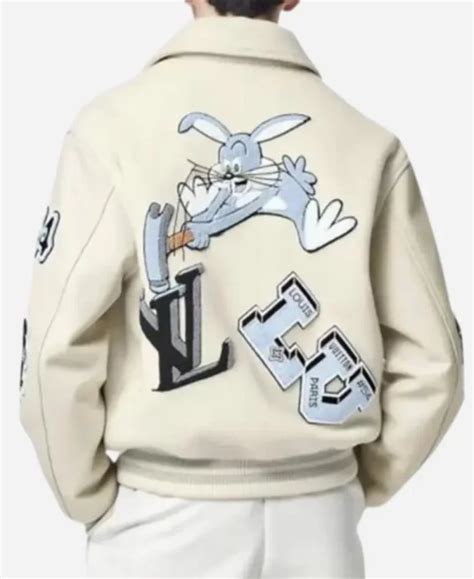 louis vuitton varsity jacket price|louis vuitton bugs bunny jacket.